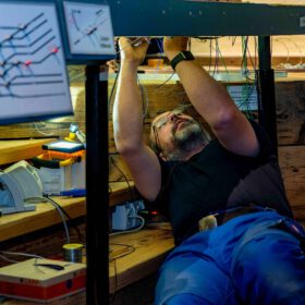 Arbeiten unter der Anlage